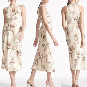 NWT SACHIN + BABI Abby Eggshell Venetia Petals Gown $769